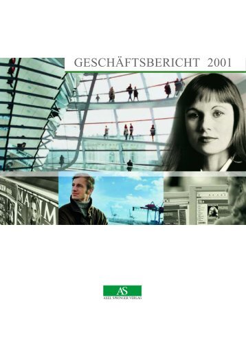 AxelSpringer GB 2001(D) 1-59 - Axel Springer AG