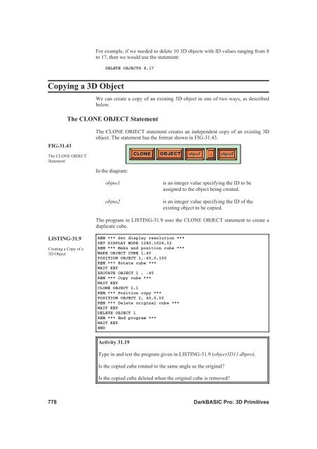 Hands On DarkBASIC Pro - Digital Skills