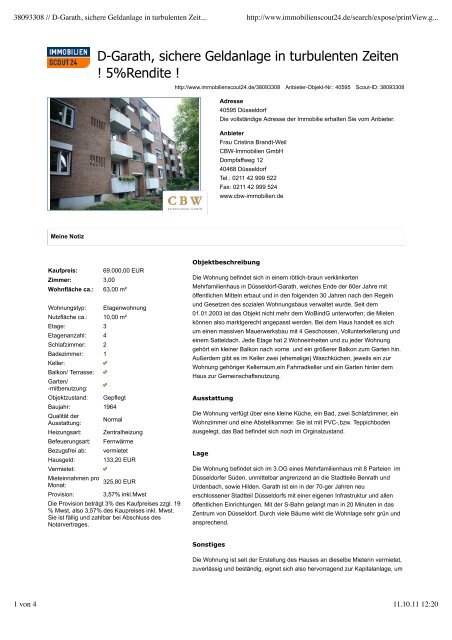 PDF - CBW-Immobilien: Startseite