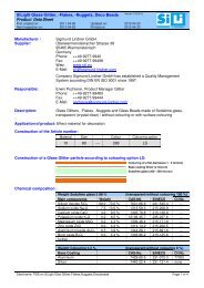 SiLiglit Glassglitter PDS - Sigmund Lindner GmbH