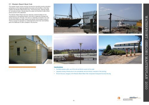 Strategic Projects along the Waterfront - City of Greater Geelong