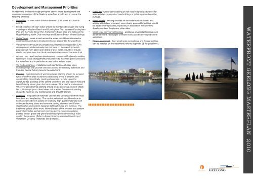 Strategic Projects along the Waterfront - City of Greater Geelong