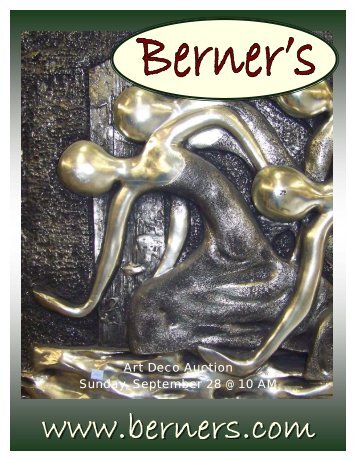 092808 catalog - Berner's Auction Gallery