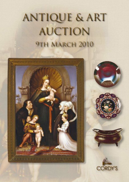 ANTIQUE & ART AUCTION - Cordys