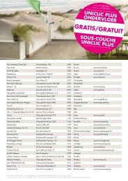 gratis/gratuit* uniclic plus ondervloer sous-couche ... - Quick-Step