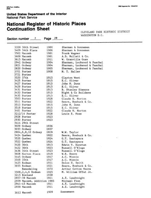 National Register of Historic Places Registration Form