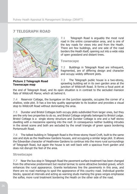 Putney Heath Appraisal & Management Strategy (DRAFT)