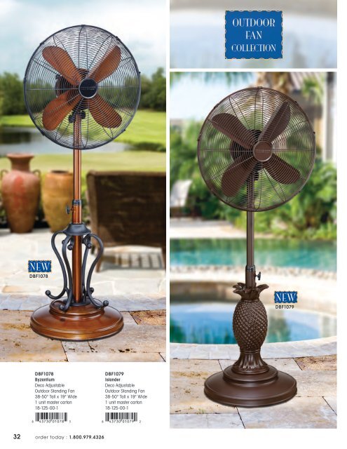 2012 Decorative portable fan collection - Mel's Sales & Service