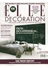 download ELLE DECO UK Aug 11 (pdf) - Gilles & Boissier