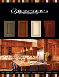 Doors • Drawer FroNTs • Drawer Boxes • CoMPoNeNTs • MolDiNgs ...