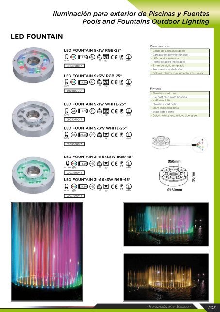 Iluminacion para exterior - Led & Led