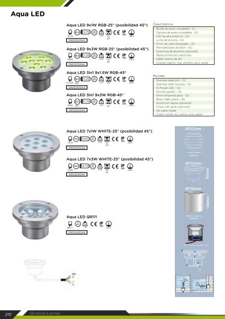 Iluminacion para exterior - Led & Led