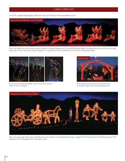 2012 Holiday Lighting Catalog - Reinders.com