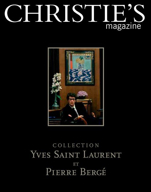 Yves Saint Laurent Pierre Bergé - Christie's