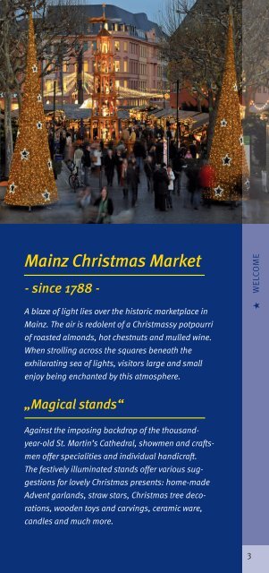 Markt-Flyer - Mainzer Weihnachtsmarkt e.V.