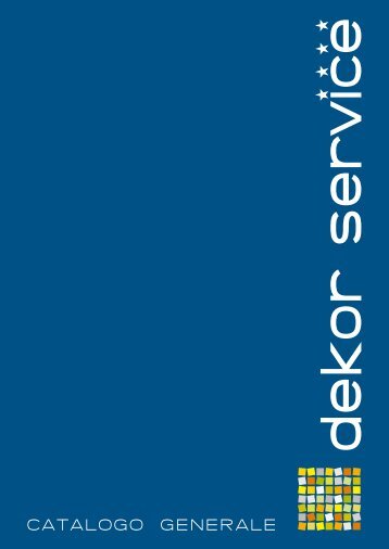 CATALOGO GENERALE - Dekor Service