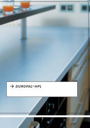 Wodego Duropal HPL Inhaltsverzeichnis - Holzland-Profi