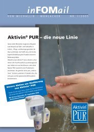 Aktivin® PUR - Fritz Oskar Michallik GmbH & Co.