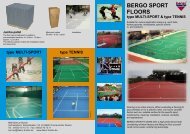 BERGO SPORT FLOORS - Dekor-Boden, Markus Michail