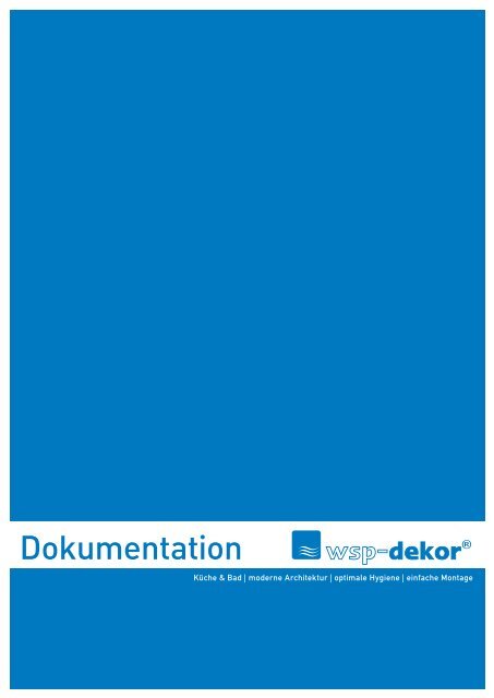 Dokumentation wsp-dekor - Steinhaus