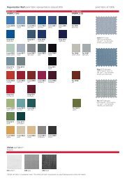 See Vecta Werndl color swatches PDF - One Workplace