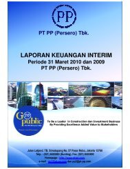 LAPORAN KEUANGAN INTERIM - Jakarta Stock Exchange