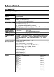 StoDeco Plan