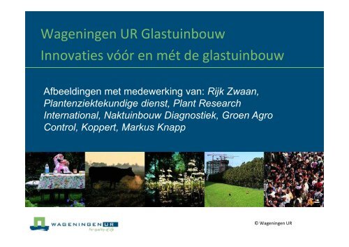 Nederlandse poster - Productschap Tuinbouw