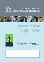 Artroscopische rotator cuff hechting