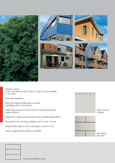 werzalit cladding profiles for a house with character.