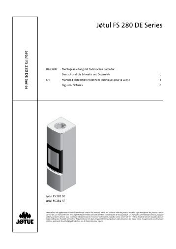 4.0 Installation - Jøtul stoves and fireplaces