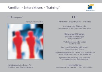 FIT® - Das Konzept - Baumgartner - Heilpädagogische Praxis und ...