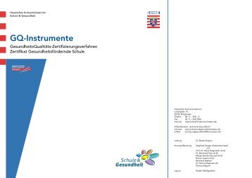 GQ-Instrumente - Schule & Gesundheit - Hessen