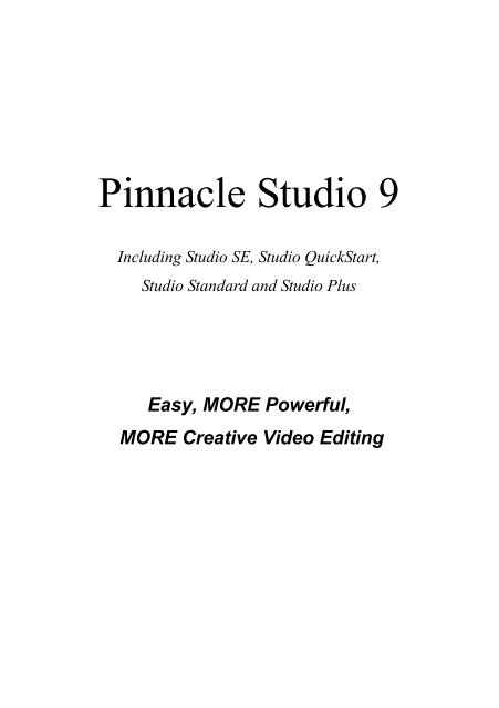 can you fix the audio with pinnacle studio 20