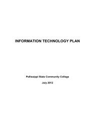proposed taf plan fy 2012 - Pellissippi State Community College