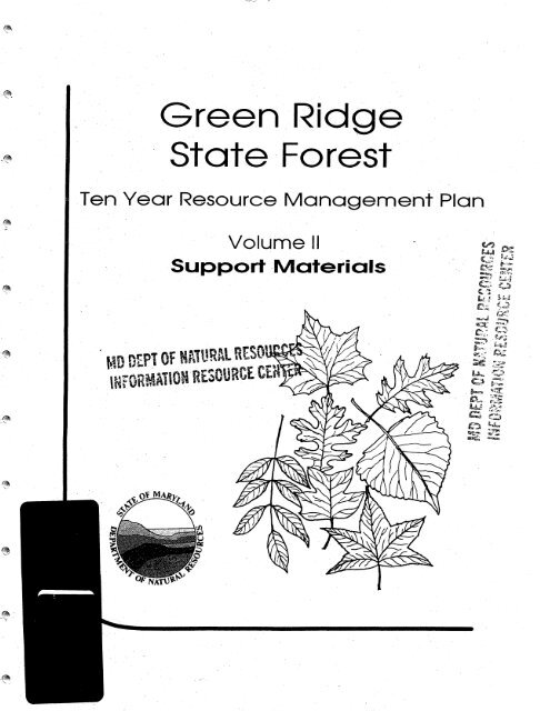 State ··Forest - Maryland Department of Natural Resources