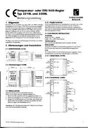 Eurotherm Regler 2216L und 2208L