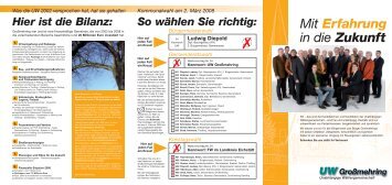 UW Großmehring - Freie Wähler Bayern