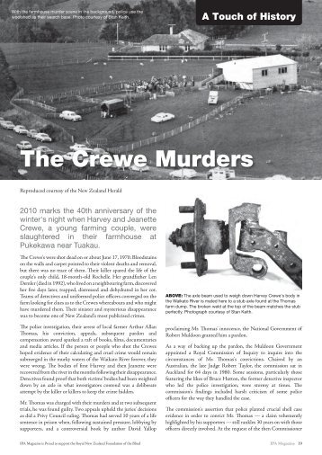 The Crewe Murders - Ipa.org.nz