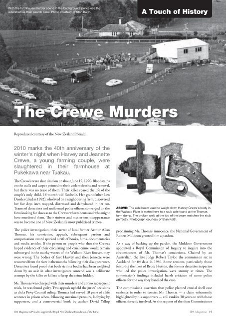 The Crewe Murders - Ipa.org.nz