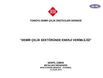 Serpil ÇİMEN - Demir Çelik Üreticileri Birliği