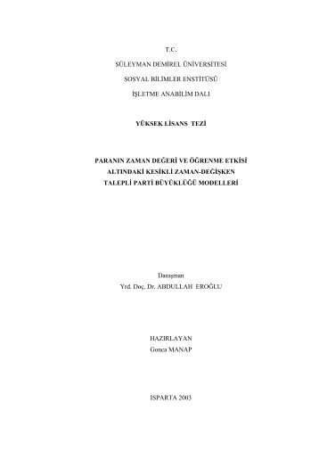 Download (1379Kb) - Suleyman Demirel University Research ...