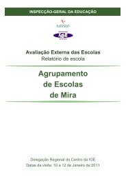 Agrupamento de Escolas de Mira - Inspecção Geral da Educação