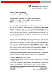 Agentur für Arbeit Paderborn-Höxter-Warburg und - Generation Gold