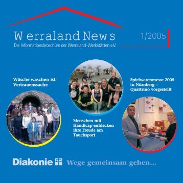 Werraland News 1/2005 - bei Werraland Werkstätten eV