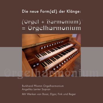 Orgelharmonium Booklet - Orgelbau Lenter