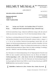 Rechtsbeugung der Richter am VG Frankfurt - BifD