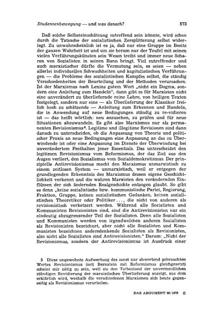 Das Argument 98 - Berliner Institut für kritische Theorie eV