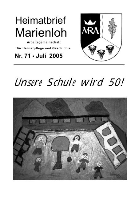 Brief 71 Juli 2005 Heimatbriefe Marienloh