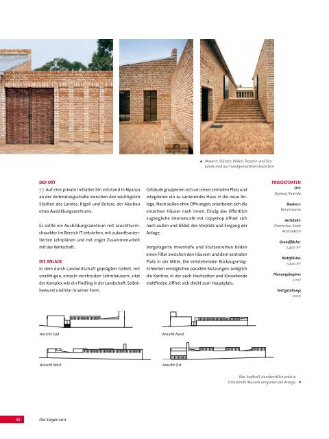 das backstein-magazin 01 i 11 skulpturales bauwerk schlichte ...